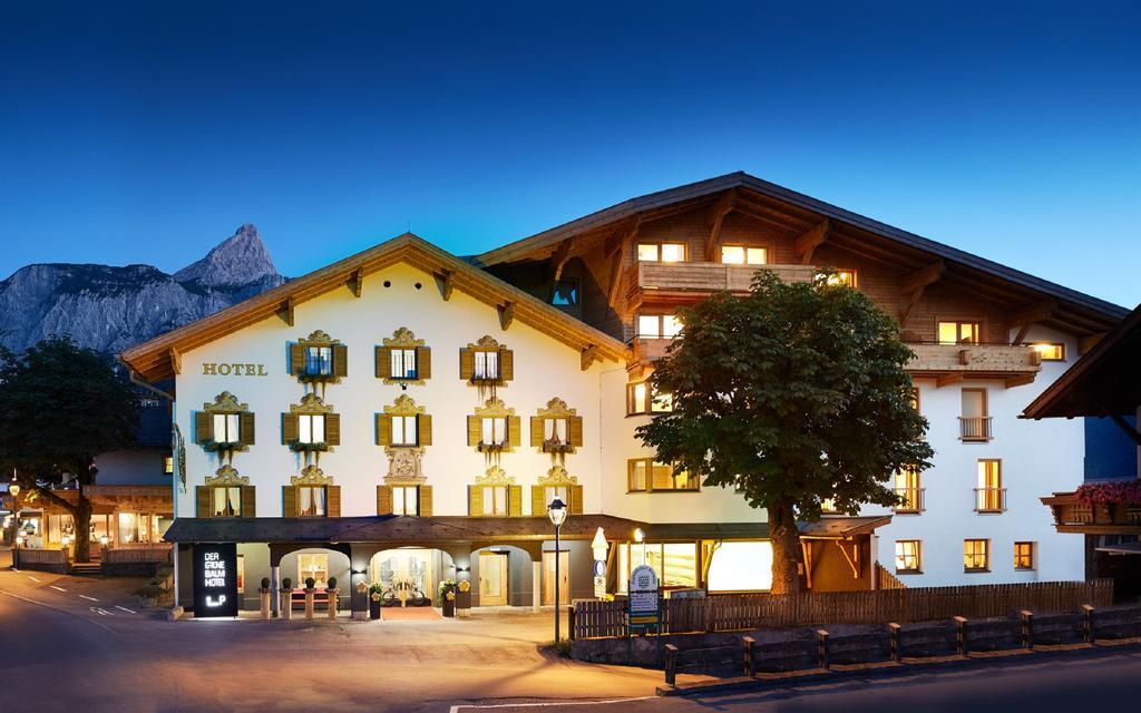 Der Gruene Baum Mountain Boutique Hotel Ehrwald Exterior photo